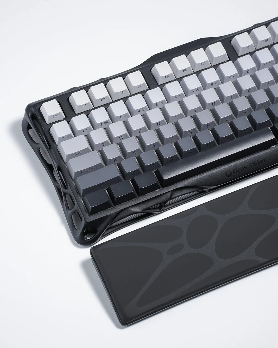 GravaStar Reposamuñecas para teclado (negro)