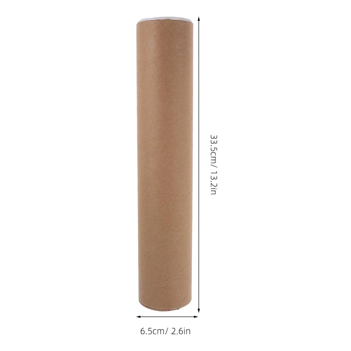 HOMSFOU tubo de cartón Dibujo tubos de cartón para embalaje papel de póster tubo de cartel de cartón para hacer cañas de pescar tubo de papel de arte de bricolaje