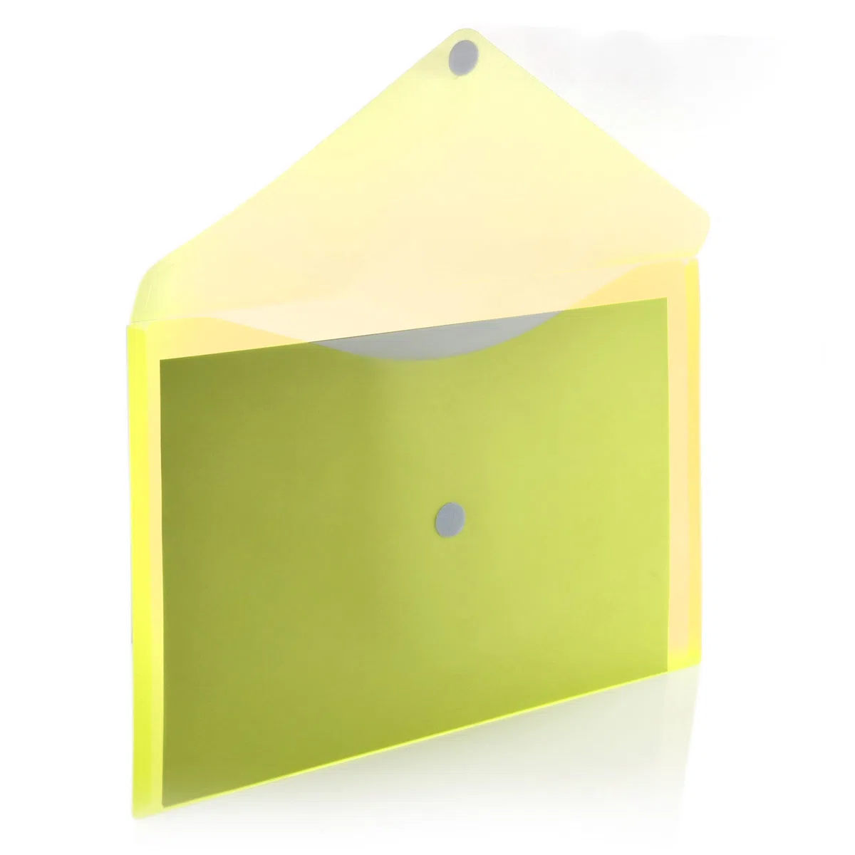 Pack 10 Carpeta Sobre Cierre de V-lock Formato A3/Poster - REF 911 – Colores Classic Translucidos con acabado Soft Touch- 100% ECO by Office Box. (Surtido)