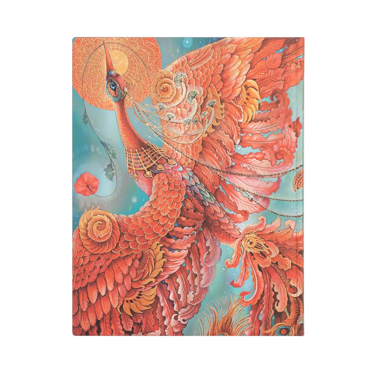 Firebird (Birds of Happiness) Ultra Unlined Journal: Flexi softcover, 100 gsm, ribbon marker, memento pouch, book edge printing, no closure