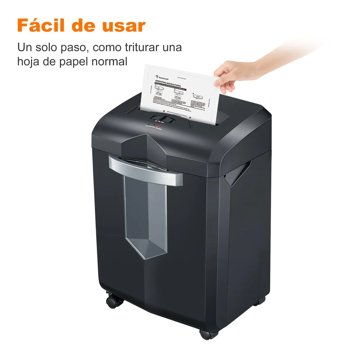 Bonsaii Hojas Lubricantes para Destructoras de Papel,Paquete de 24 (21.4 * 15.1 CM/Pieza)
