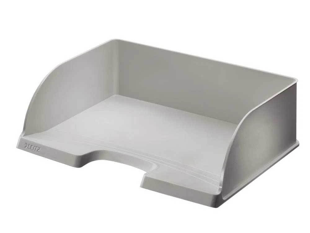 LEITZ 52190085 - Bandeja Plus JUMBO de acceso apaisado color gris
