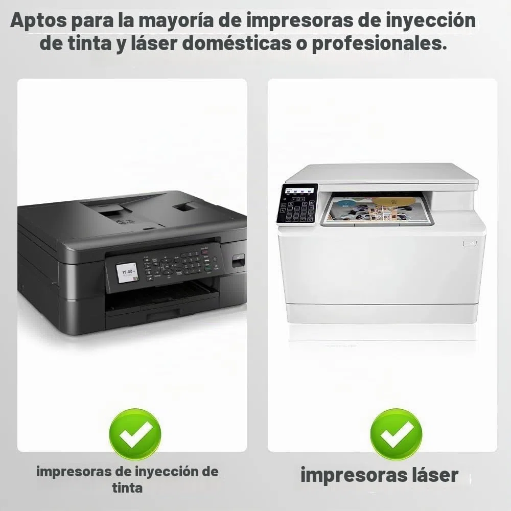 ADERTOS 30 Hojas Papel Adhesivo de Vinilo Transparente para Imprimir A4 Vinilo Imprimible (210 * 297mm) vinilo adhesivo impresora transparente impermeable