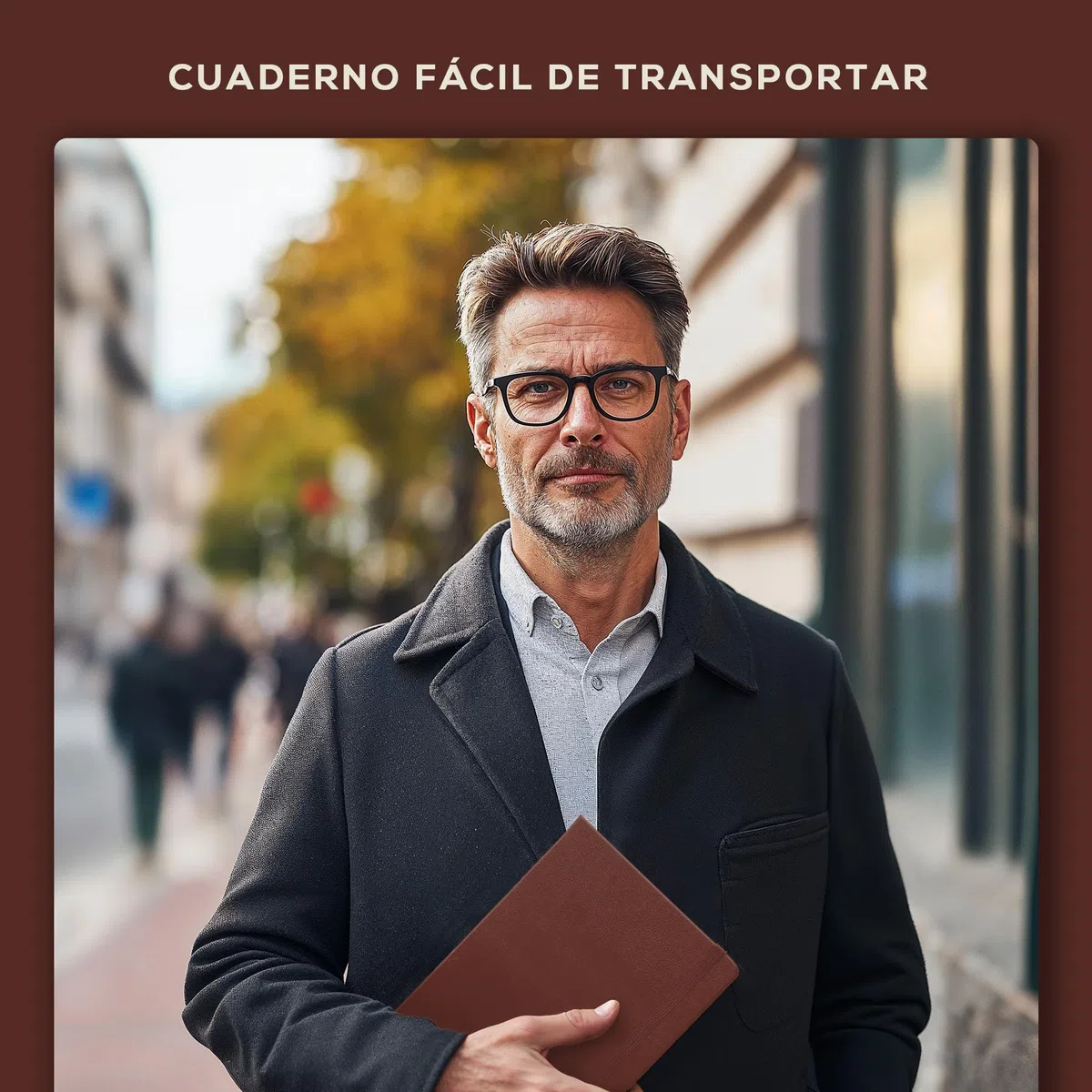 Beechmore Books Cuaderno Rayado - A5, Marrón I Libreta Tapa Dura Cuero Vegano, Papel Grueso 120gsm Crema Rayado, Caja de Regalo, para Escritores, Diaristas, Reuniones de Negocios y Estudiantes
