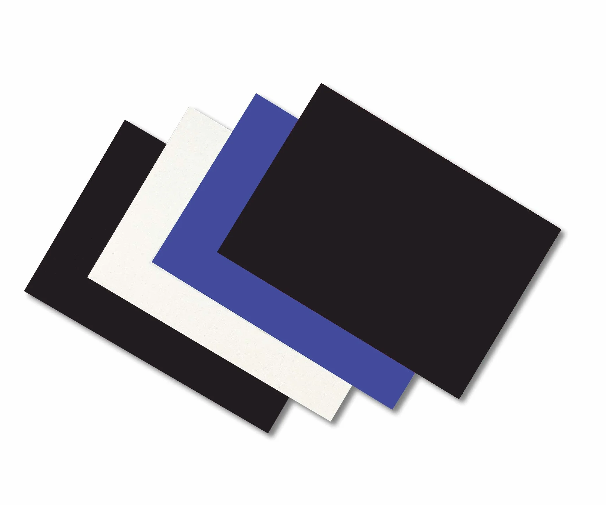 Fellowes 5100301 - Portadas para encuadernar de PVC opaco, A4, negro
