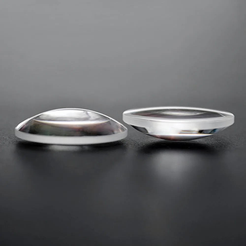 Lupa de cristal óptico K9, diámetro de 15mm, 26mm, 30mm, 32mm, 38mm, 40mm, 42mm, 50mm, 52mm, 55mm, 60mm, 70mm, lente convexa Plano for lámpara LED de alta potencia, 1 ud. ( Size : D50 F120 C7.8 E2.9 )