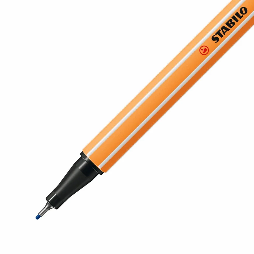 STABILO - Rotulador punta fina - point 88 - Estuche Zebrui de 20 - 20 colores - con gancho para colgar