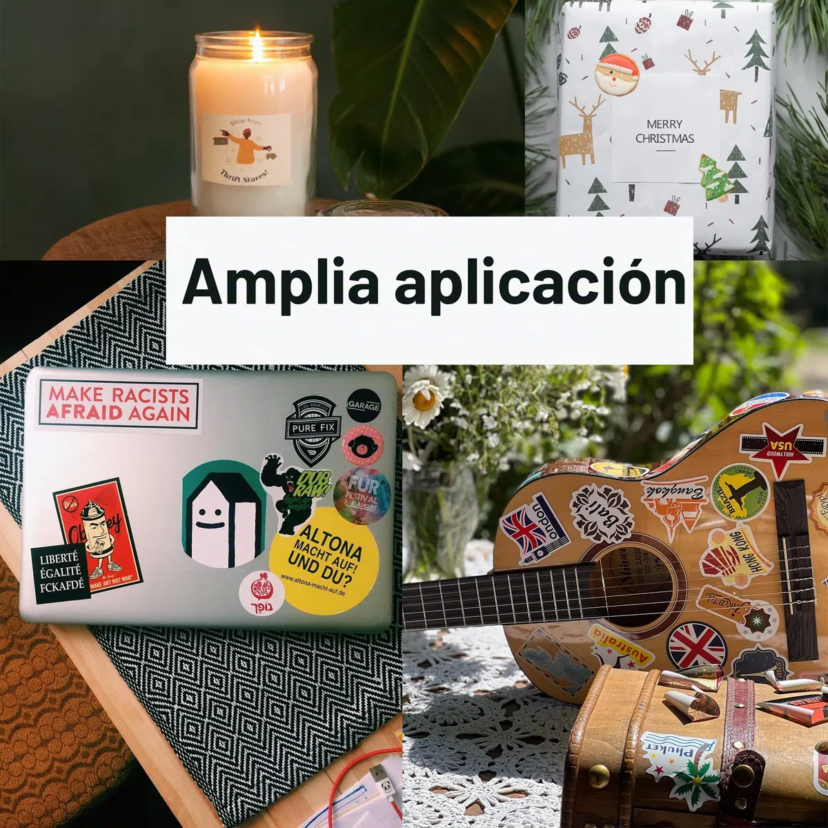 akaca Papel Adhesivo Brillante A4, 60 hojas, 135 g/m², Papel Fotográfico Imprimible para Todas Las Impresoras de Inyección de Tinta 210 x 297 mm