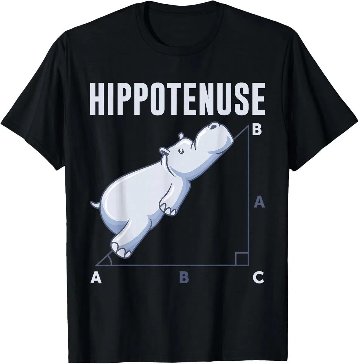 Matemáticas Hippotenuse Mathe Teoría de Pitágoras Geometría Camiseta
