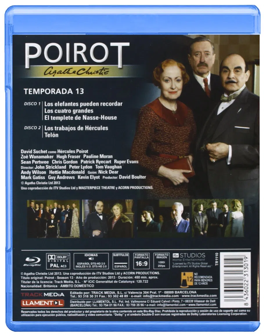 Agatha Christie - Poirot - 13ª Temporada [Blu-ray]