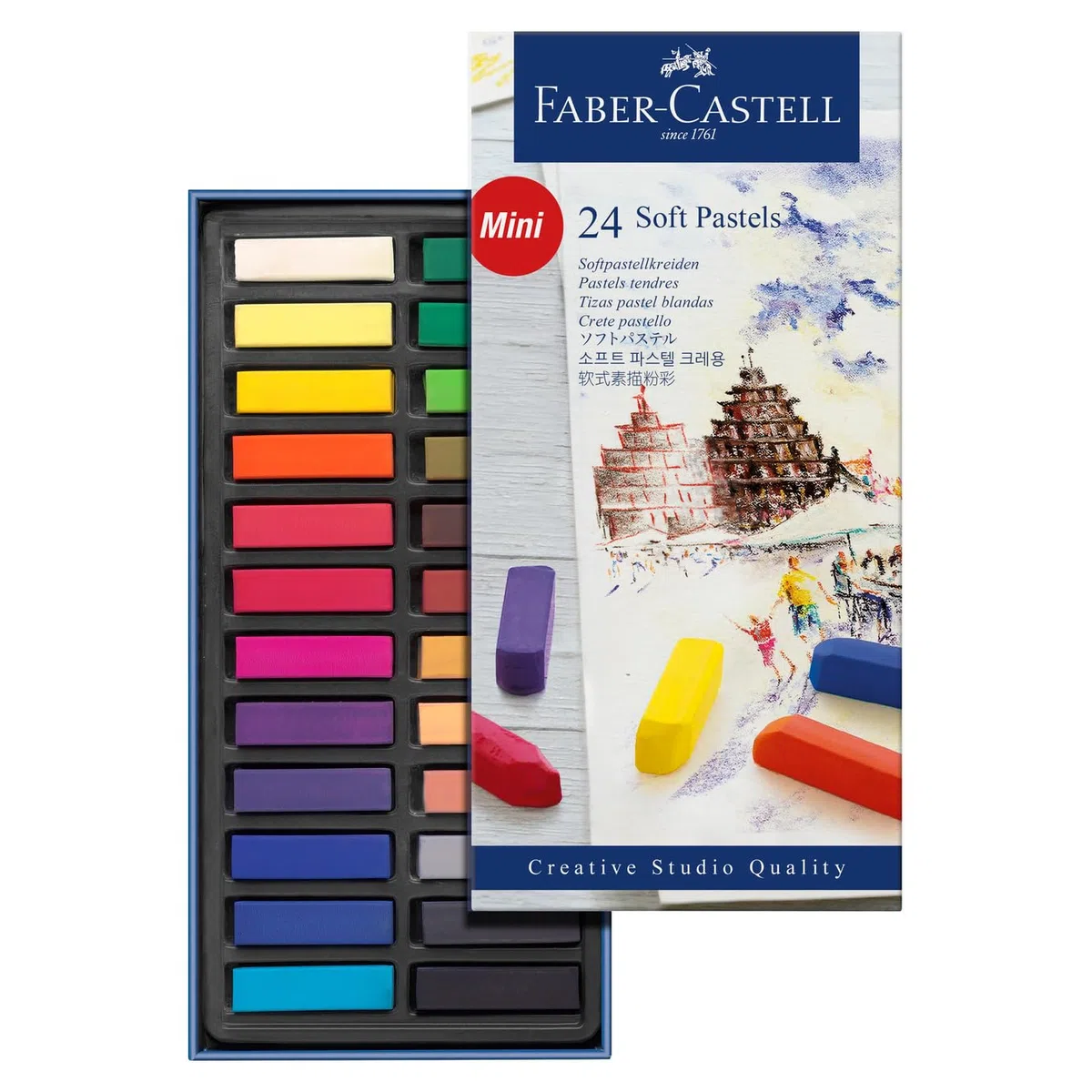 Faber-Castell Creative Studio Pasteles suaves