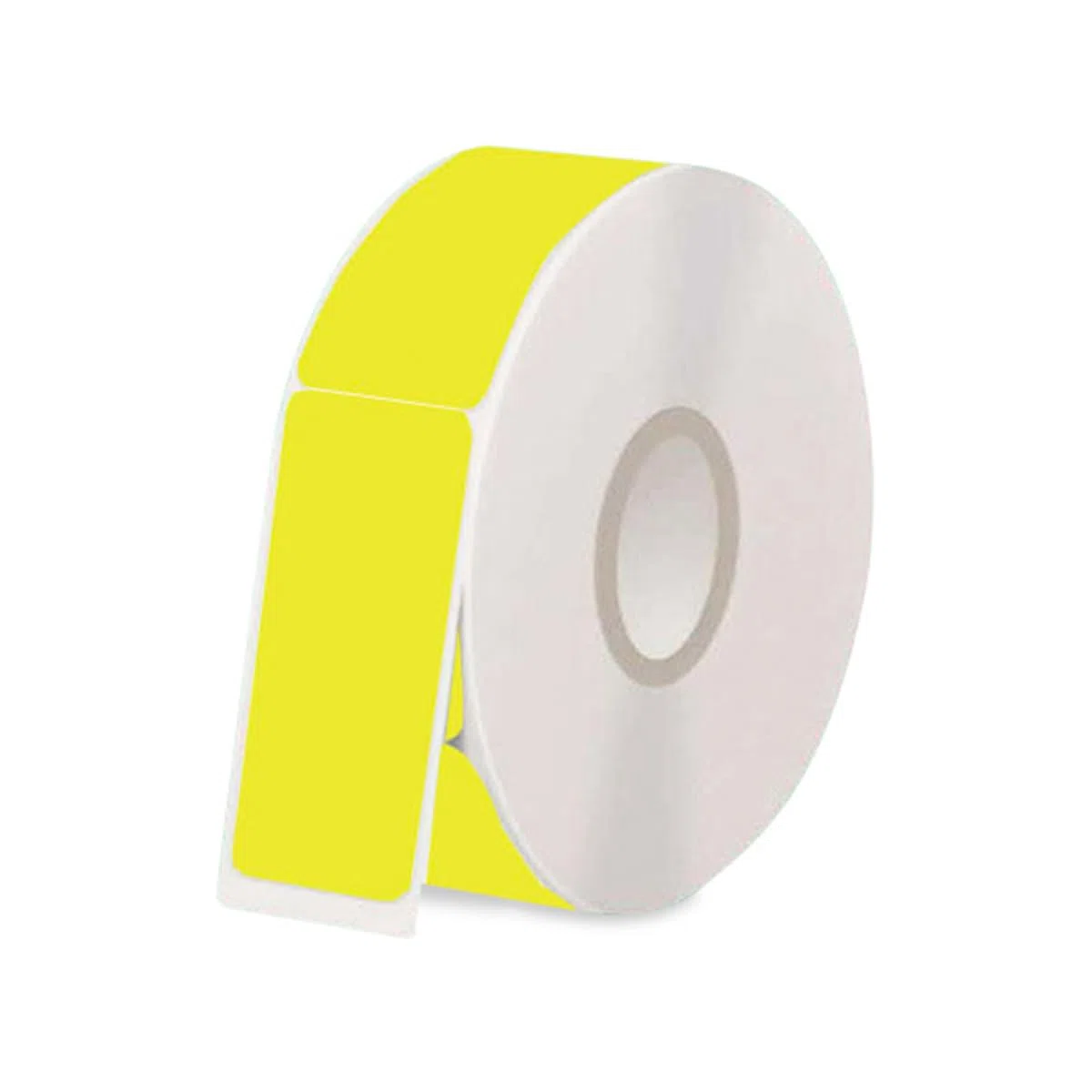 Namvo Cable Label Paper Compatible para impresora P15 P12 Etiqueta autoadhesiva térmica resistente al agua, antiaceite y arañazos (blanco/azul/amarillo)
