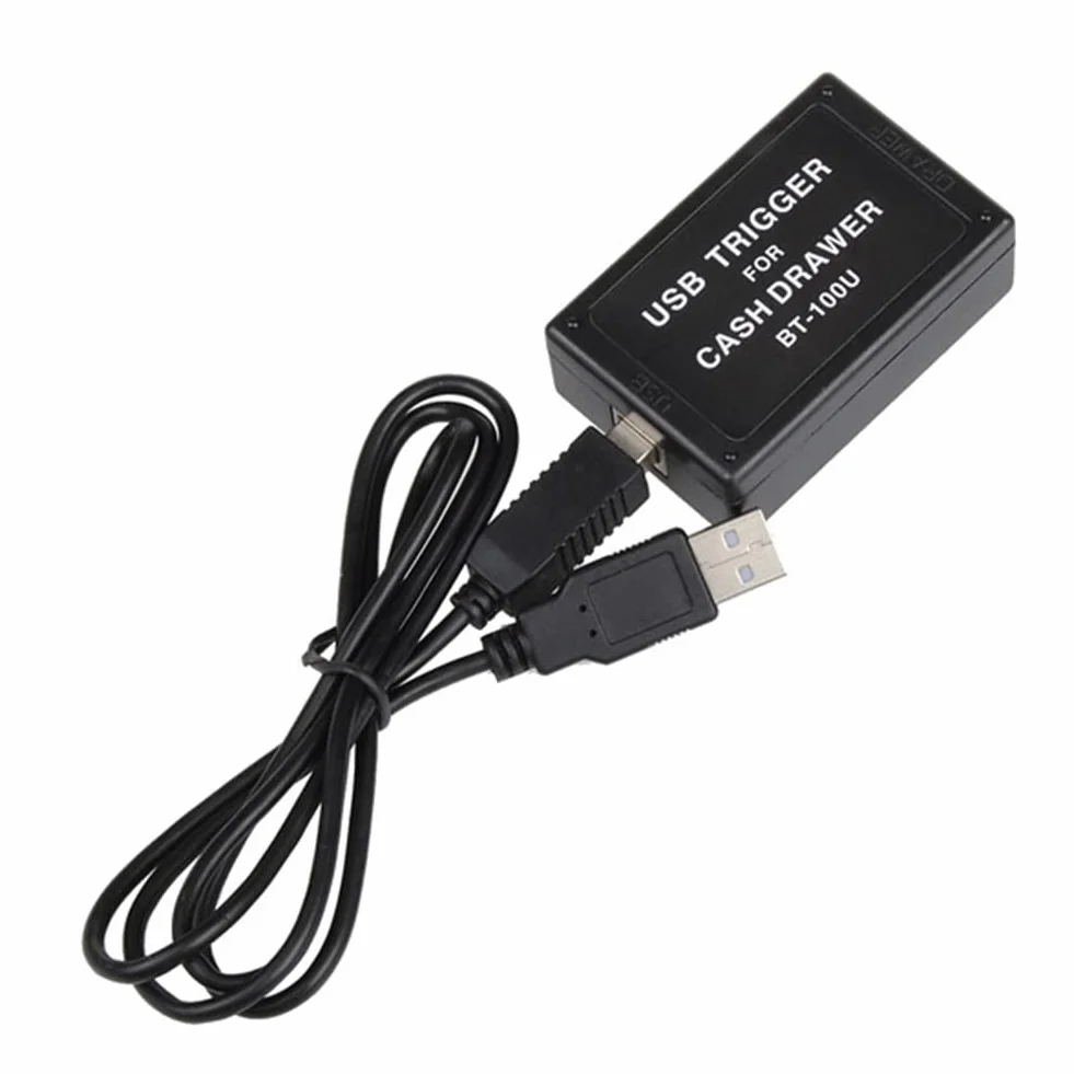 BT-100U - Disparador para controlador de caja registradora con disparador de cajones con interfaz USB