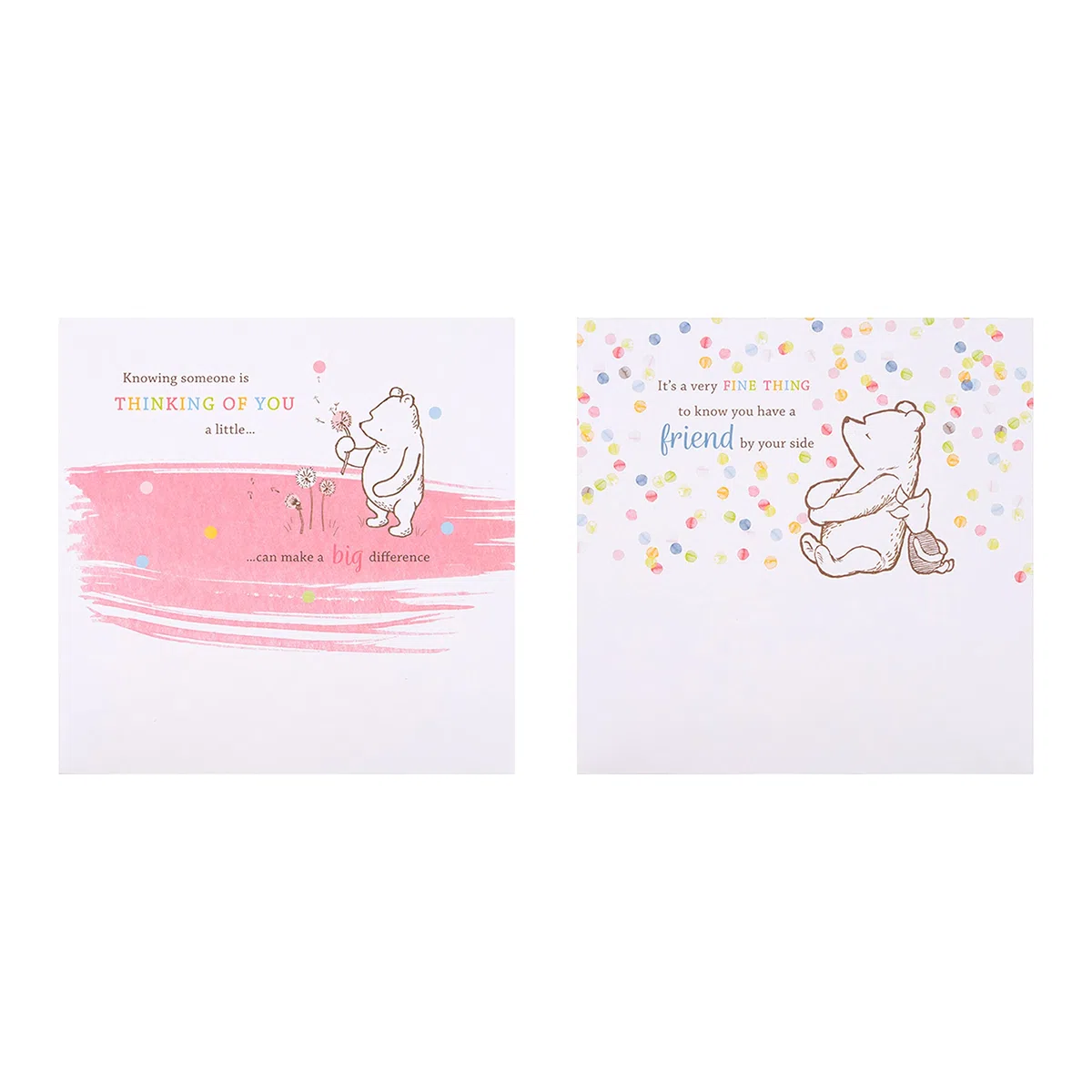 Hallmark Tarjetas surtidas – Multipack de 10 en 5 diseños de Winnie The Pooh de Disney