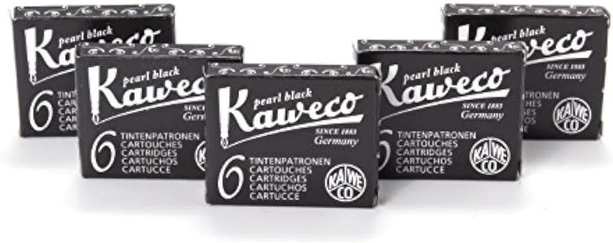 Kaweco 30 Cartuchos de Tinta negra