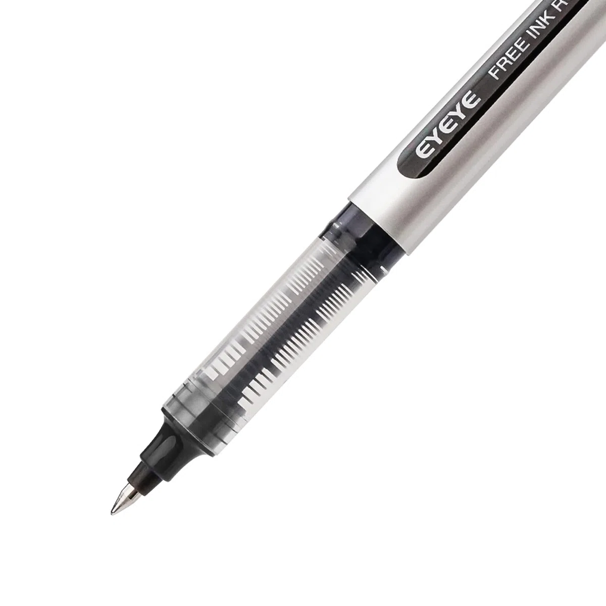 EYEYE Boligrafo Tinta Líquida Negro, 25pcs Boligrafos Roller de Tinta Líquida, Secado Rápido para Escribir, Escritura Suave para Oficina, Hogar, Empresa, Escuela Punta Fina 0.5 mm