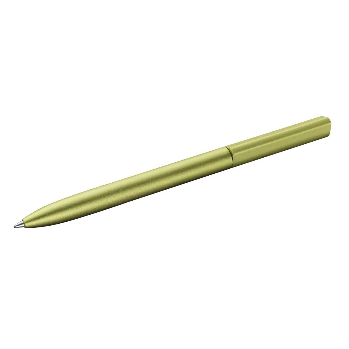 Pelikan, Bolígrafo Ineo, Color Verde, Tinta Recargable Azul, Acabado Metálico Satinado, Estuche Incluido