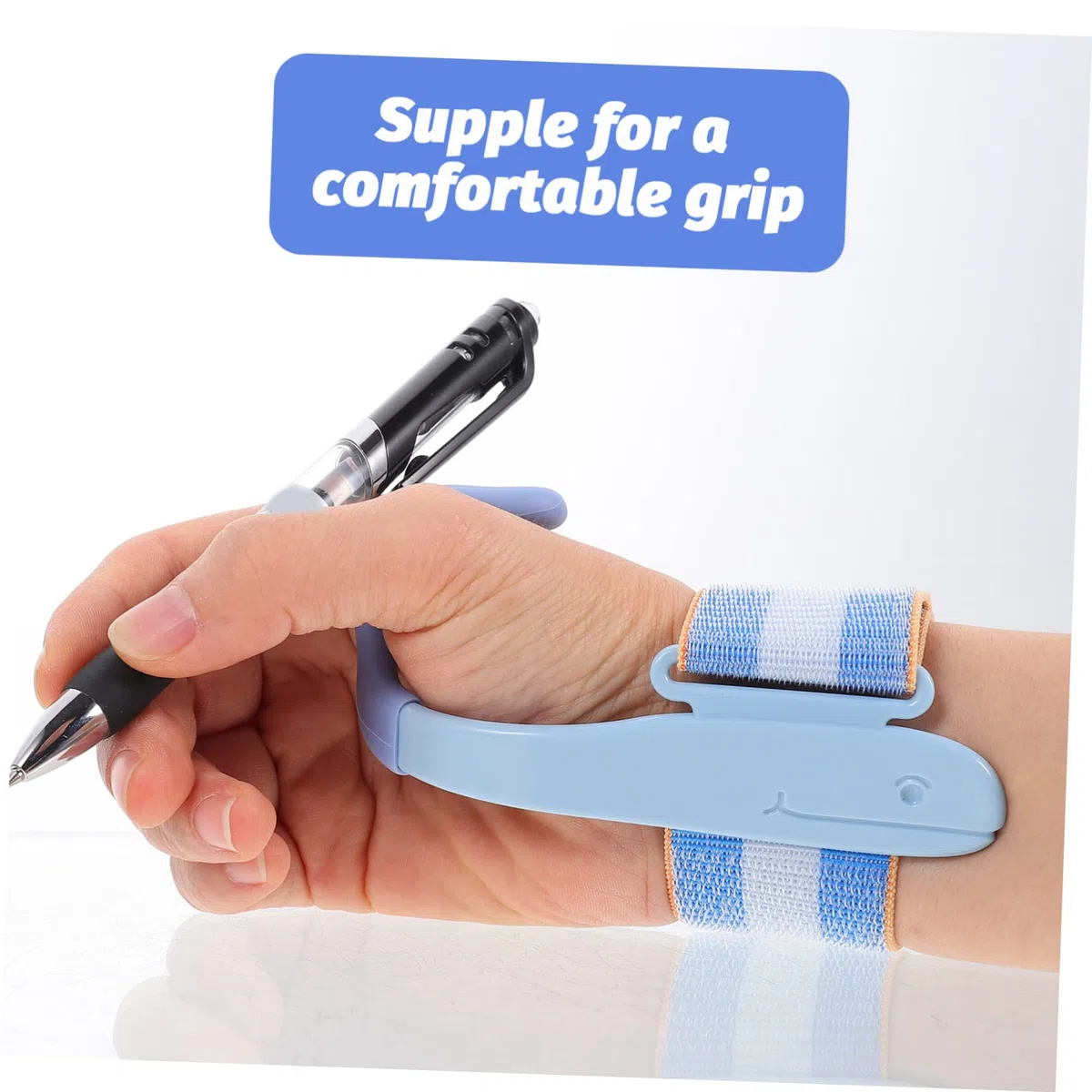 Corrector De Bolígrafos para Escritura a Mano para Niños, Tamaño Único, Material Abs y Nailon, Ayuda Entrenamiento Postura Al Escribir, Herramienta De Corrección De Lápiz para Estudiantes