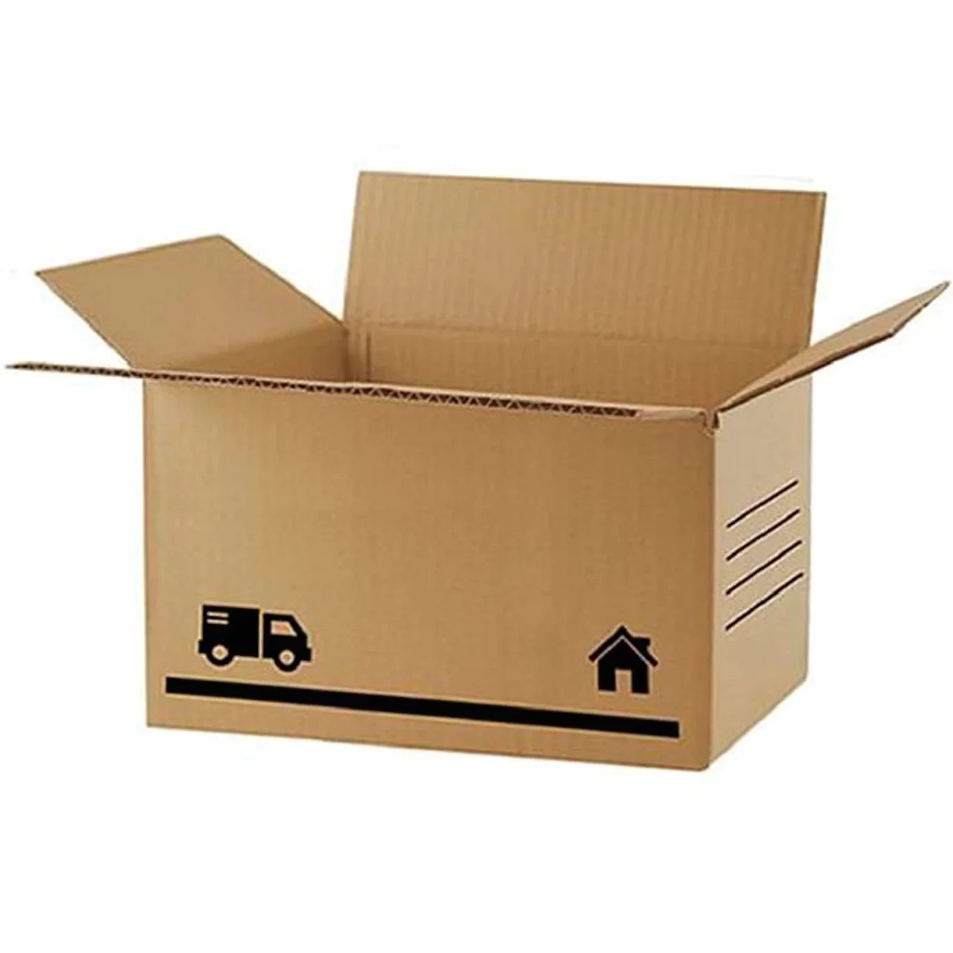 Acan Tradineur - Pack de 6 Cajas de cartón para Embalaje, mudanzas, cartón Reforzado y Resistente, Plegables y Reutilizables, envío Paquetes, almacenaje, 60 x 40 x 40 cm