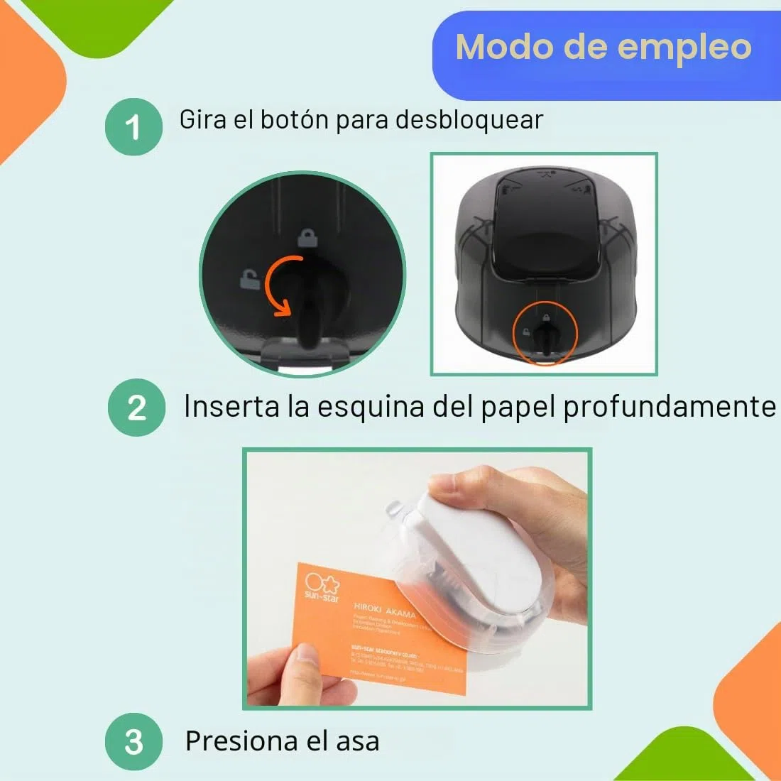 SUN-STAR Cortaesquinas Rondeador Kadomaru PRO NEO Negro