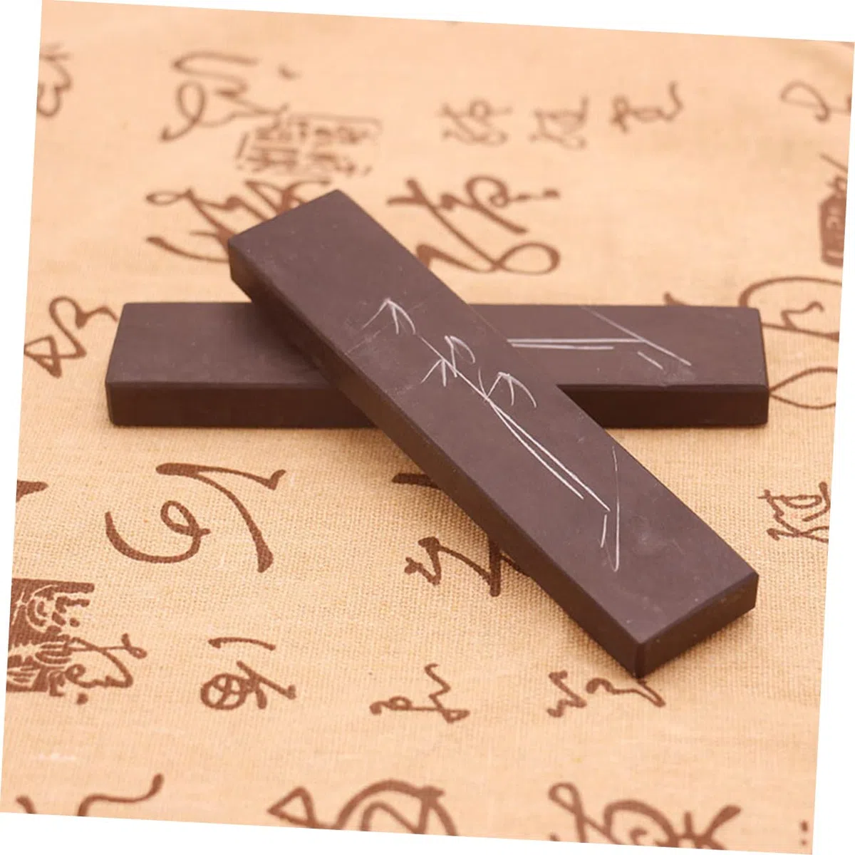 STOBOK Elegante Pisapapeles De Piedra Para Caligrafía Juego De 2 Piezas Pisapapeles De Escritorio Con Textura De Piedra Natural Para Oficina