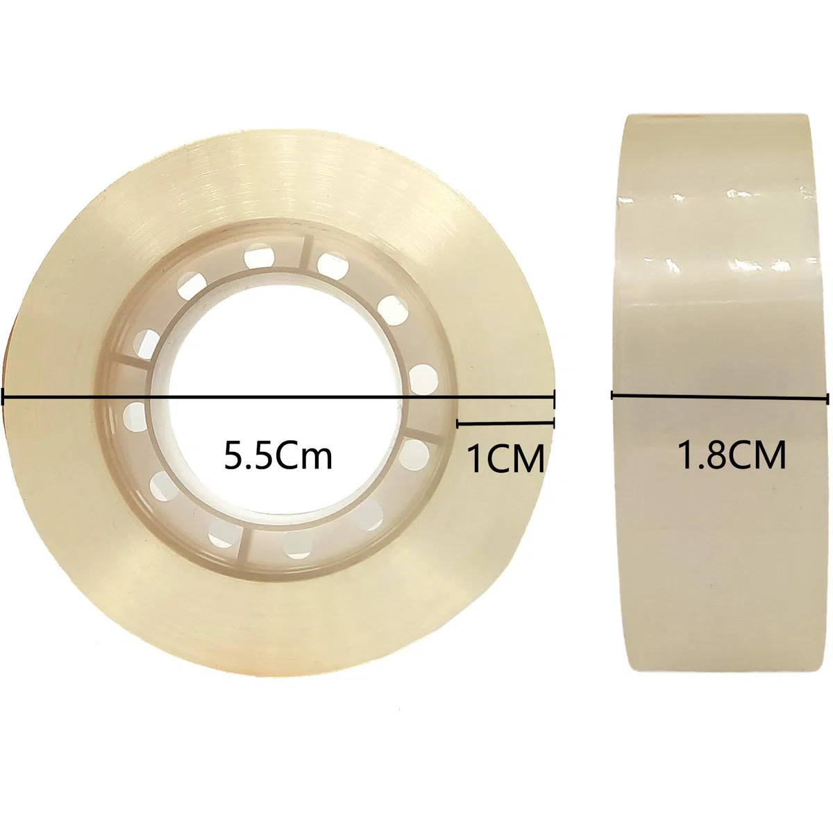 Cinta adhesiva 36 cintas, 18 mm x 35 m, Celo adhesiva transparente