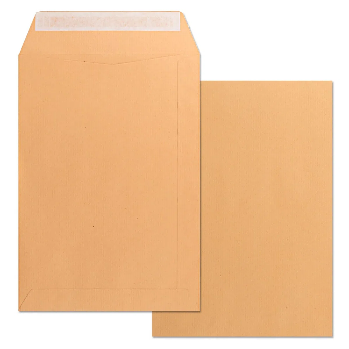 Sobres de Papel, Sobre Papel Kraft, Tamaño Folio Prolongado 250 x 353 mm, Sobre de Papel con Cierre Tira de Silicona para Invitaciones, Envíos o Almacenaje · m-office (50 uds, 250x353mm)
