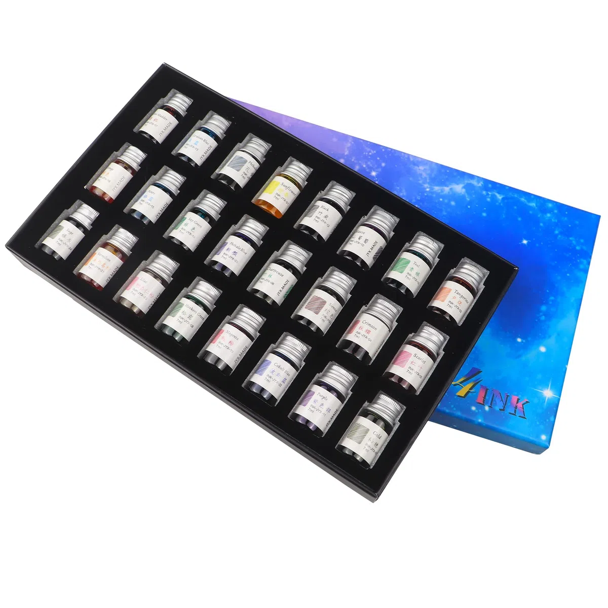 Tintas de dibujo, tintas de caligrafía, juego de 24 bolígrafos coloridos para escribir, dibujar, ideal para regalar