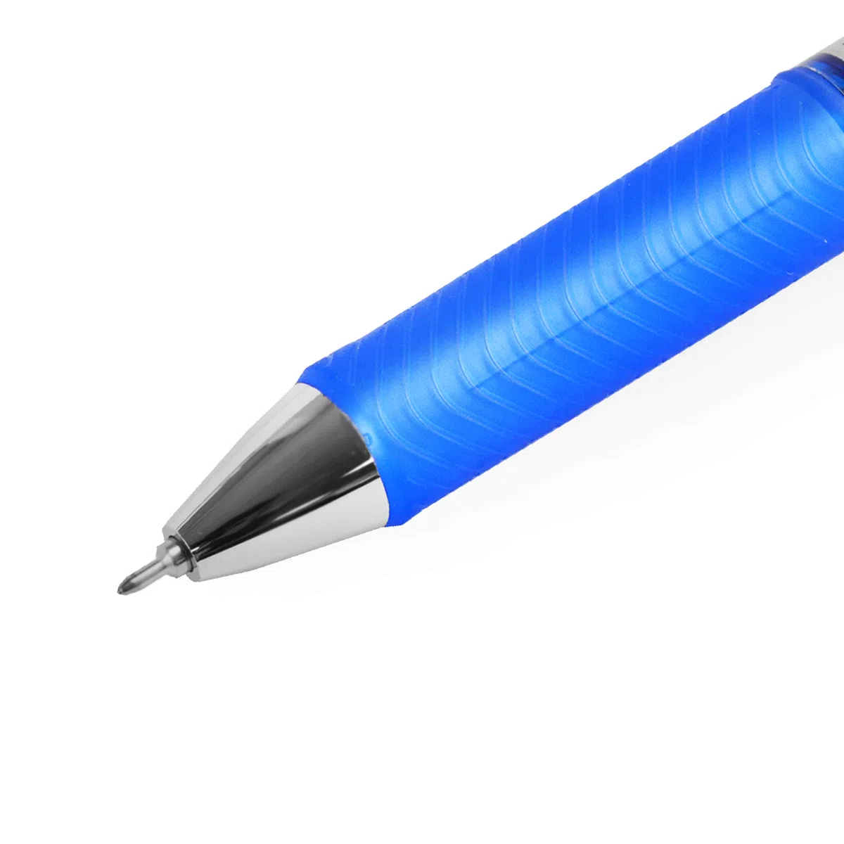 Bolígrafo retráctil de gel de tinta Energel BLN75 de Pentel, 0,5 mm, 54 % reciclado (paquete azul de 6)