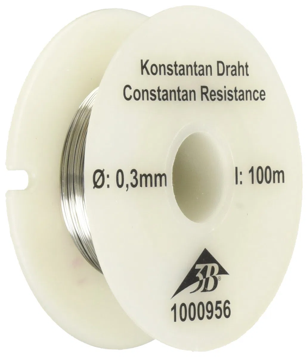 3B Scientific U8495532 Alambre de Constantan 0.3 mm/ 100 m