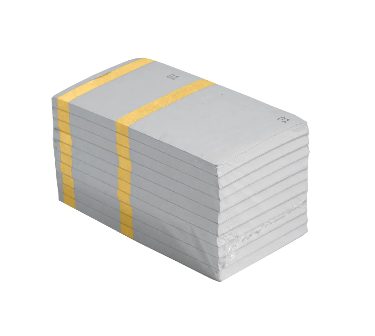 Entradas de bloque Elve ELV 100 hojas de 60 x 135 mm Naranja Lote 10
