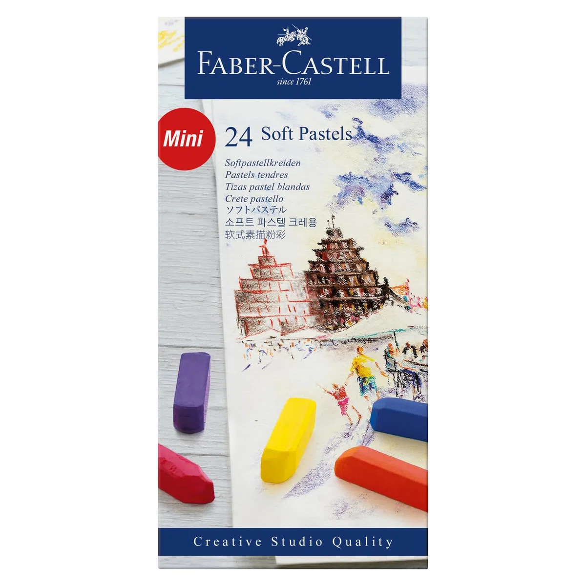 Faber-Castell Creative Studio Pasteles suaves