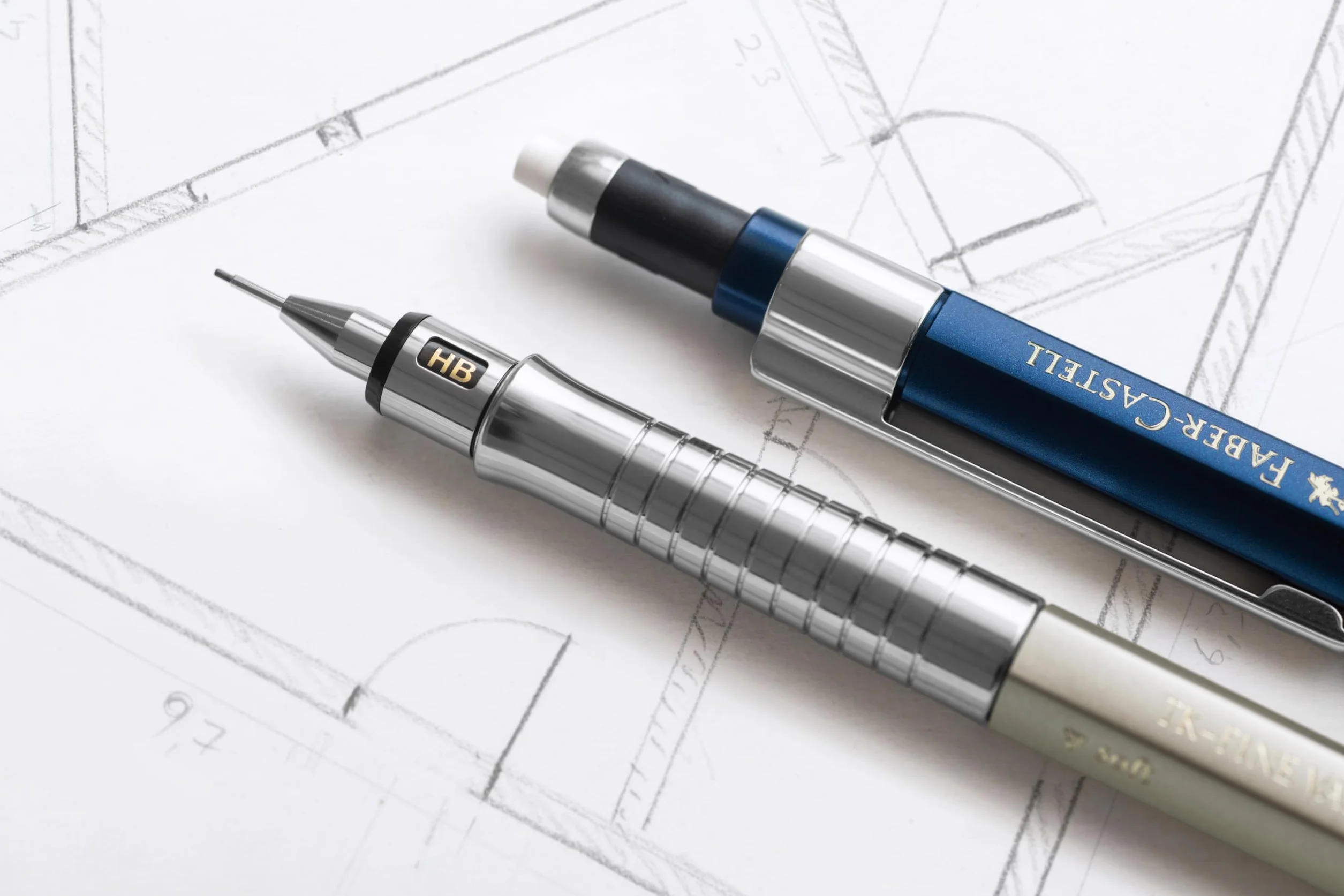 Faber-Castell 135740 - Portaminas TK-Fine Vario L -Dorado Champagne - 0,7mm