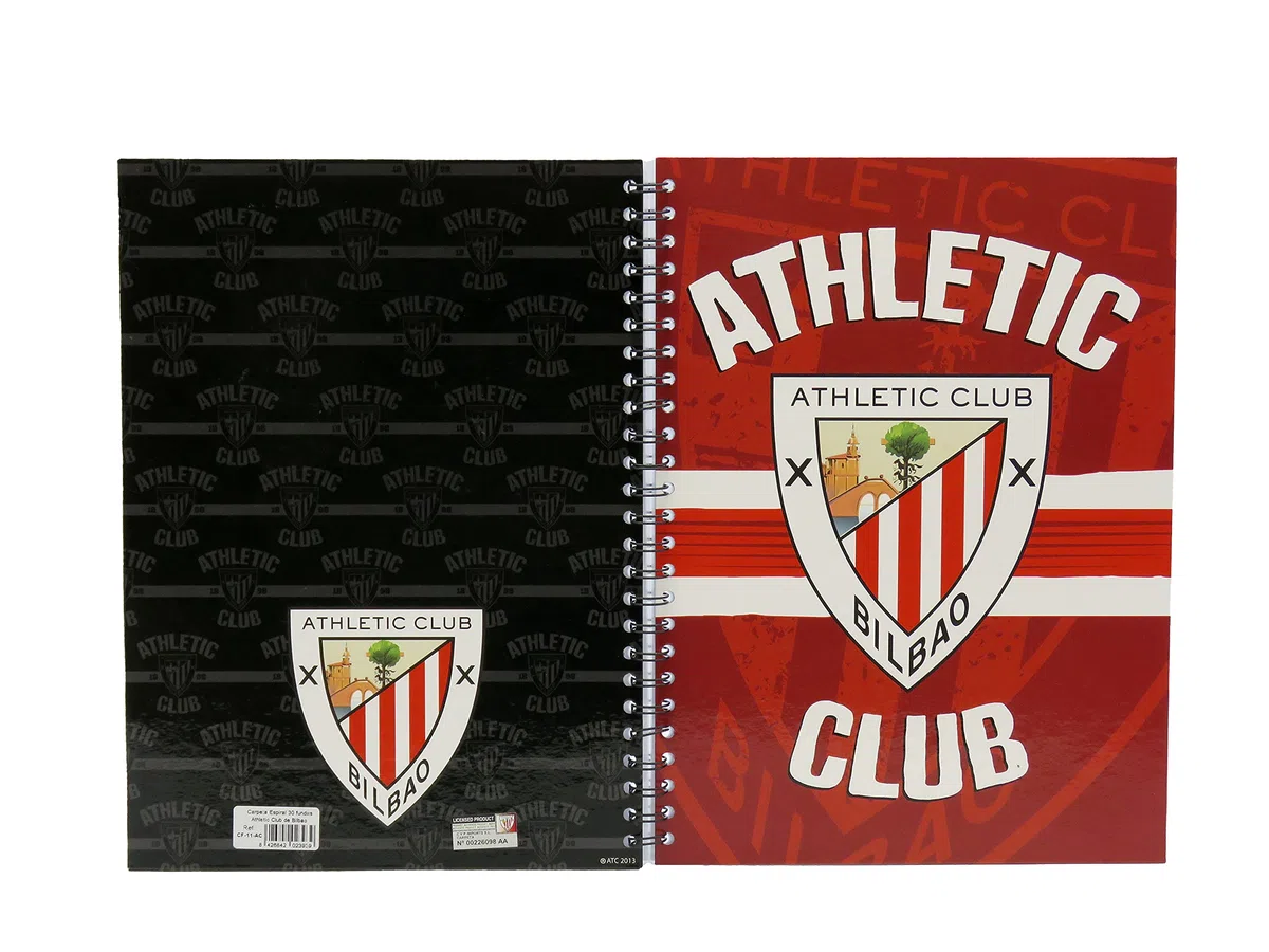 Athletic Club CF-11-AC Carpeta Espiral 30 fundas