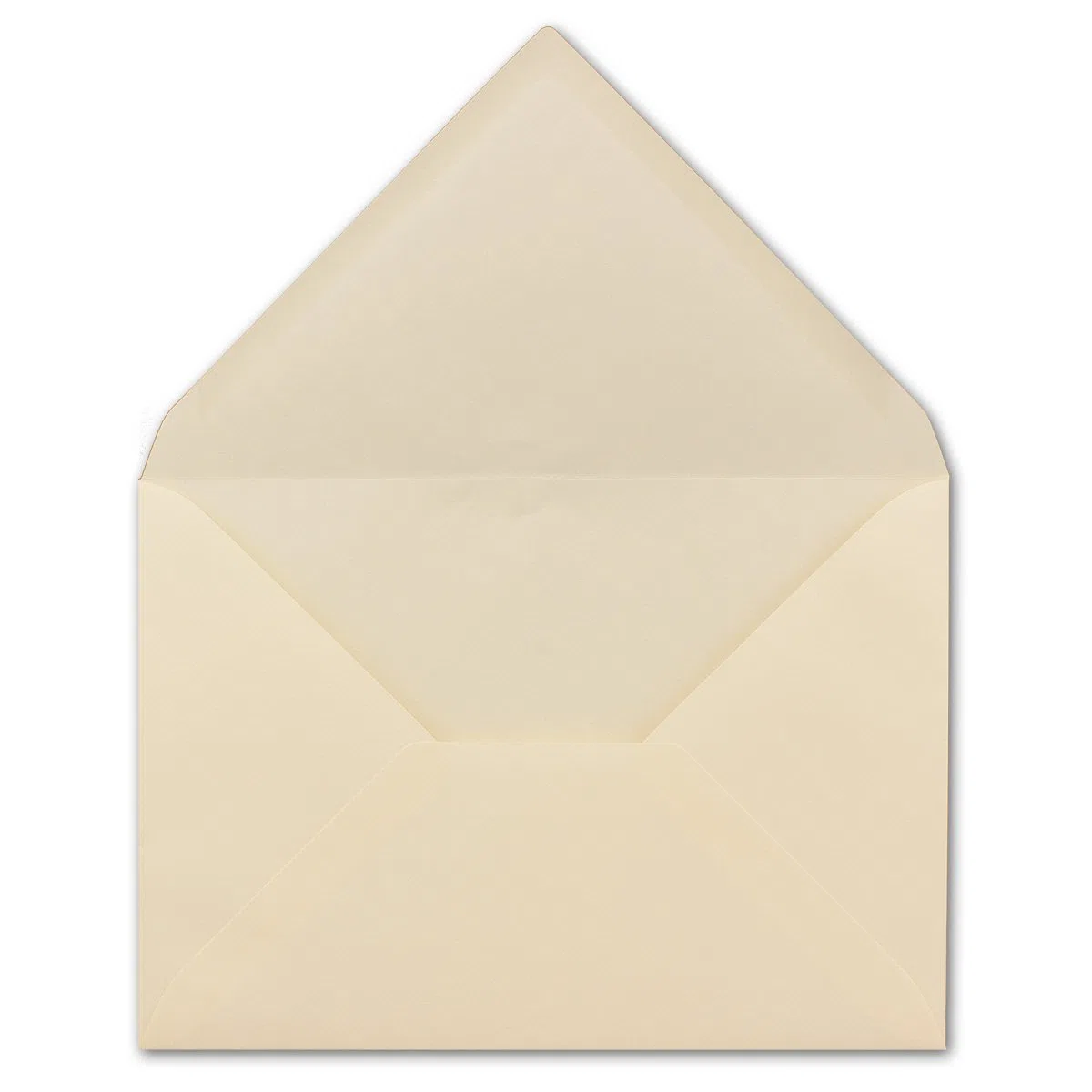 Sobres para cartas - DIN C5 (16,2 x 22,9 cm) - Adhesivo húmedo con solapa - Sobres de Gustav Neuser, color Crema Egoutteur. 50 unidades