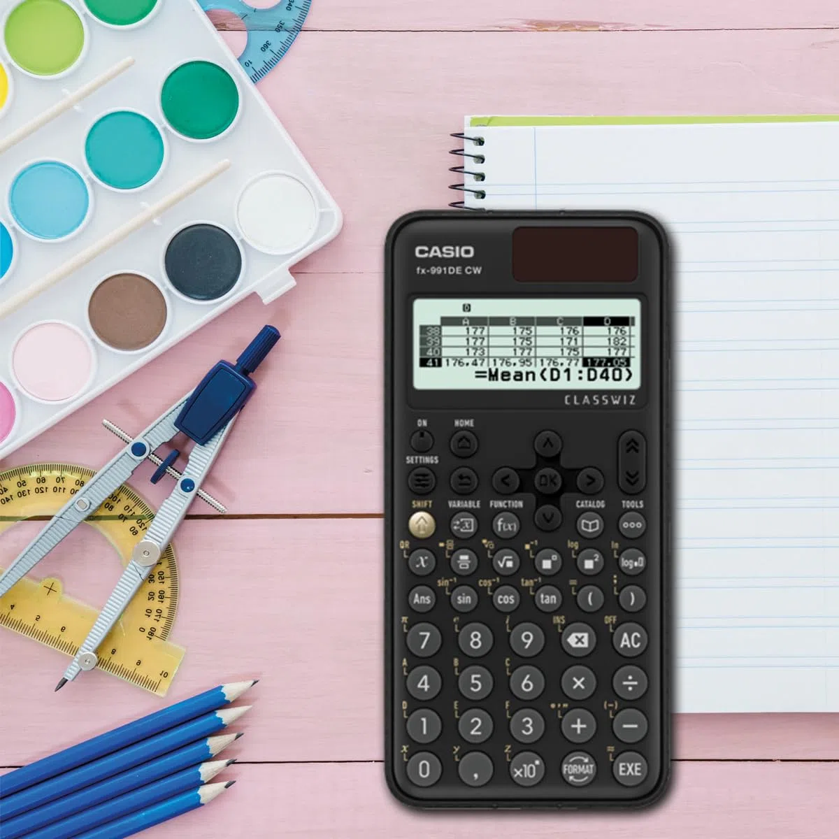 Casio FX-991DE CW ClassWiz calculadora científica técnica Idioma: Alemán