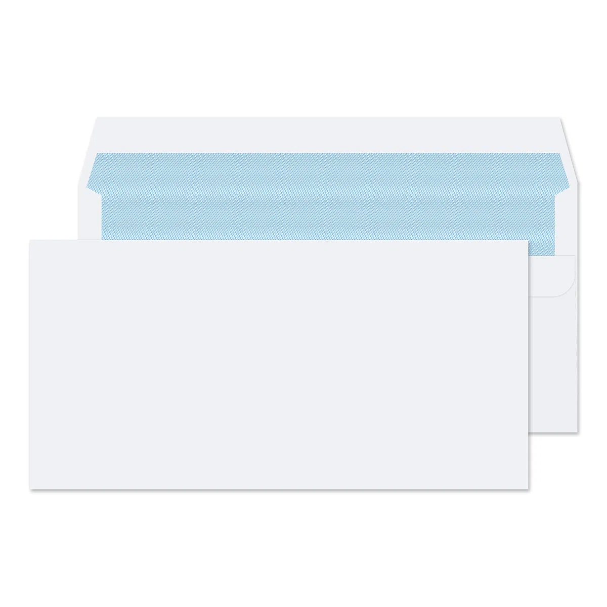 Blake Everyday | sobres DL (11 x 22cm) | 500 unidades | 100 g/m² | sobres blancos autoadhesivos | papelería | para oficinas y manualidades | modelo 7772
