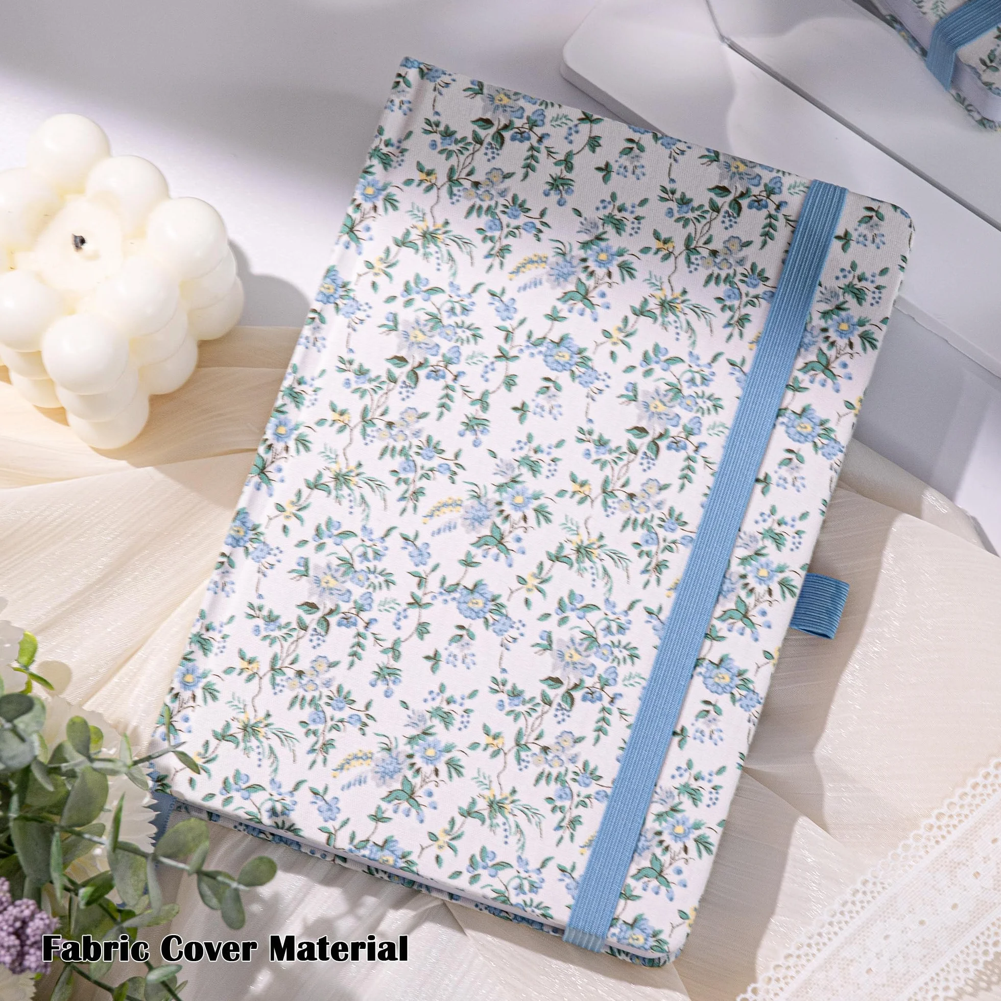 TIEFOSSI Cuaderno Punteado para Mujer, Cuaderno A5 con Cuadrícula de Puntos para Escribir, 190 Páginas Numeradas, Papel Grueso, Diario de Viaje, para Trabajo, Hogar, Escuela, Toma de Notas, Negocios