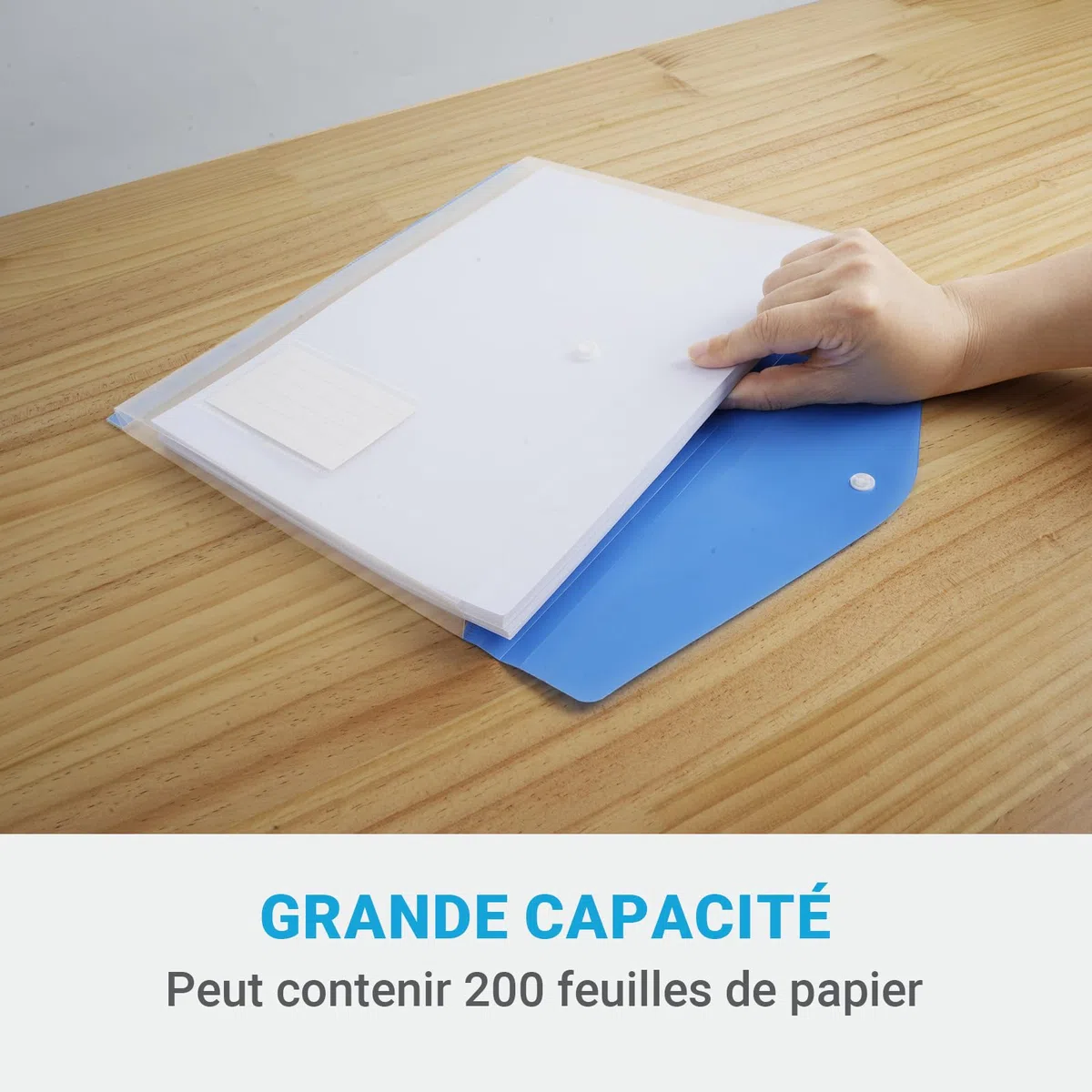 Elalove 12 Fundas Transparentes A4 Multitaladro - Fundas de Plástico A4 con 6 Colores, Impermeables y Duraderas para Organizar Documentos en Oficina, Escuela o Hogar (24.5x31 cm)