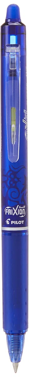 Pilot - Frixion Ball Clicker - Bolígrafo borrable - Roller Tinta De Gel - Azul - Punto Medio - (Caja 12 unidades)