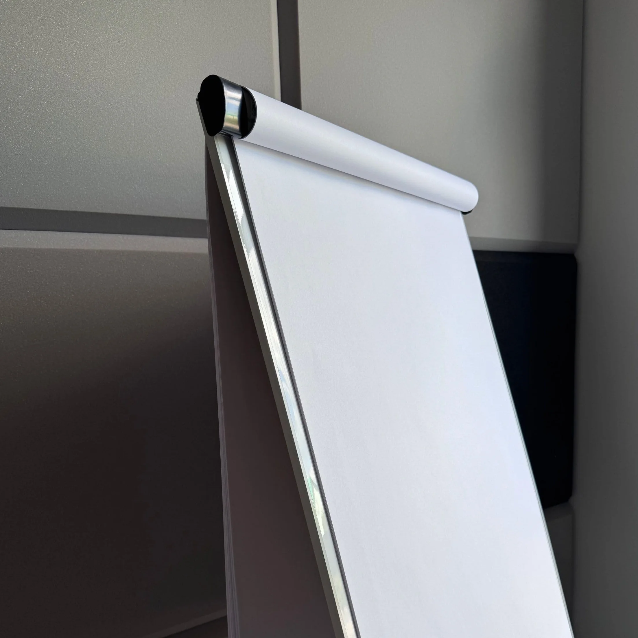 D.RECT Bloc de Flipchart Blanco 650x1000 mm - Bloc de Papel para Rotafolios de 80 g/m², 50 Hojas, 5 Orificios - Ideal para Oficina, Presentaciones y Hogar