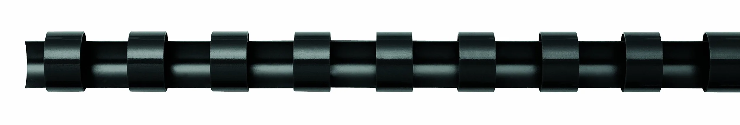 Fellowes 5350102 - Canutillos de plástico para encuadernar, 45 mm, negro