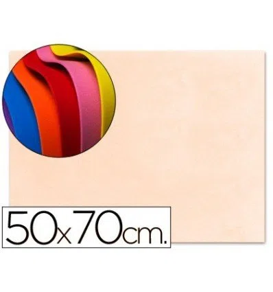 Goma eva liderpapel 50x70cm 60g/m2 espesor 1.5mm carne