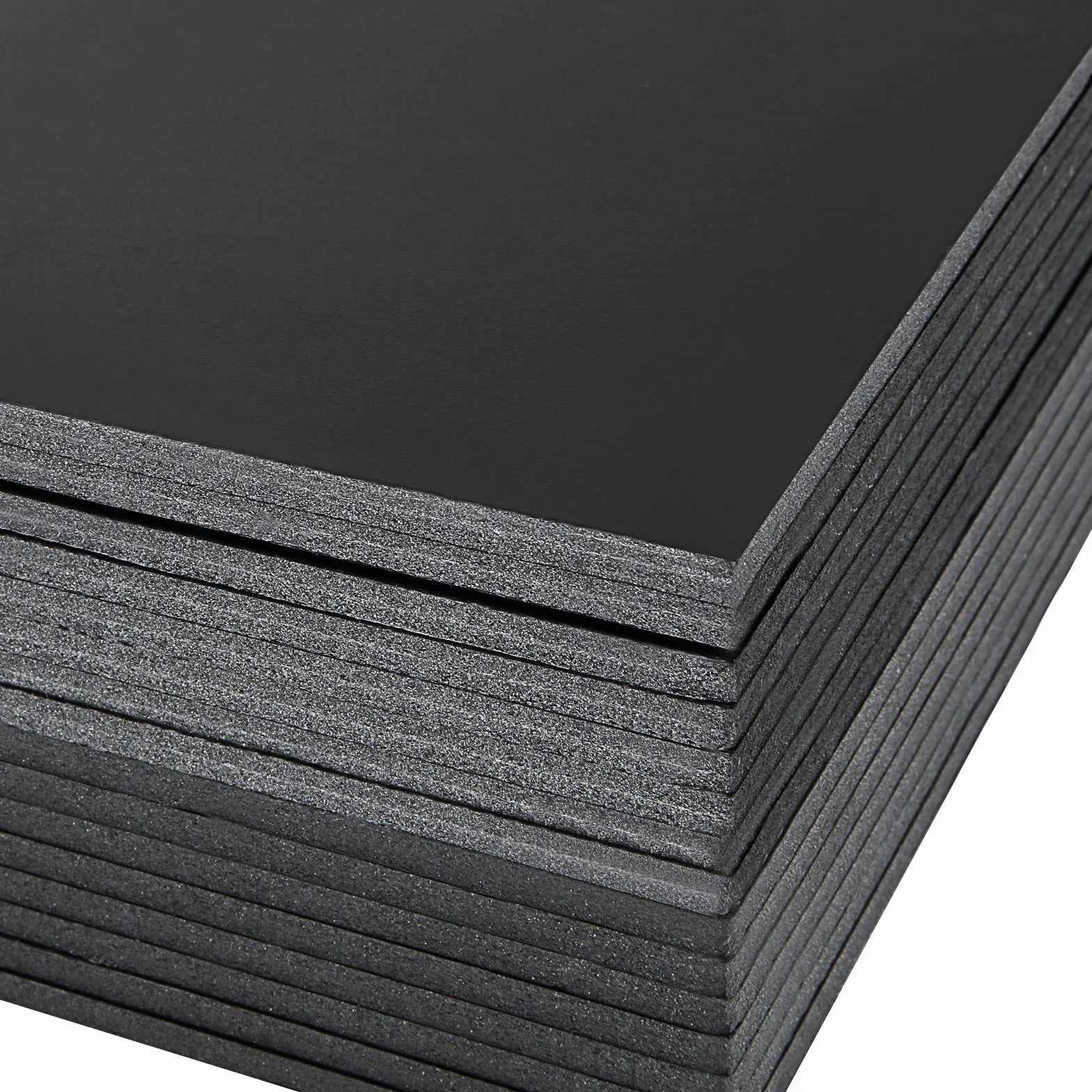 SENENQU 16 Piezas Carton Pluma A3 Negro 5 mm, Planchas de Espuma para Manualidades, Foamboard Ligero para Maquetas, Cartelería, Presentaciones y Oficina