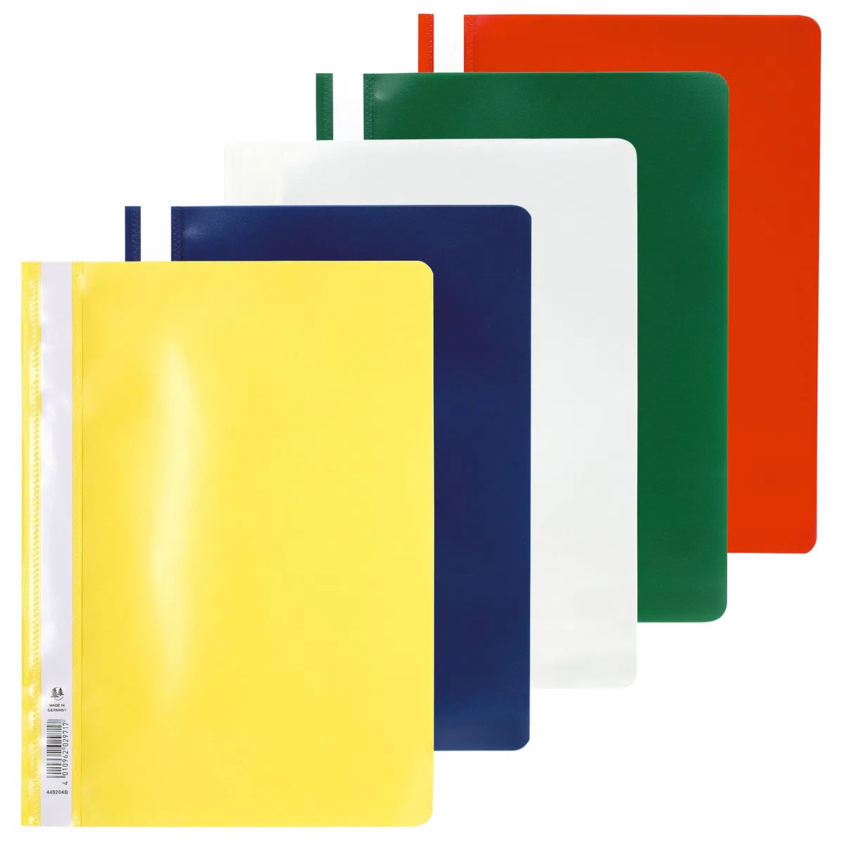 Exacompta 449225B - Lote de 25 subcarpetas PVC, A4, multicolor