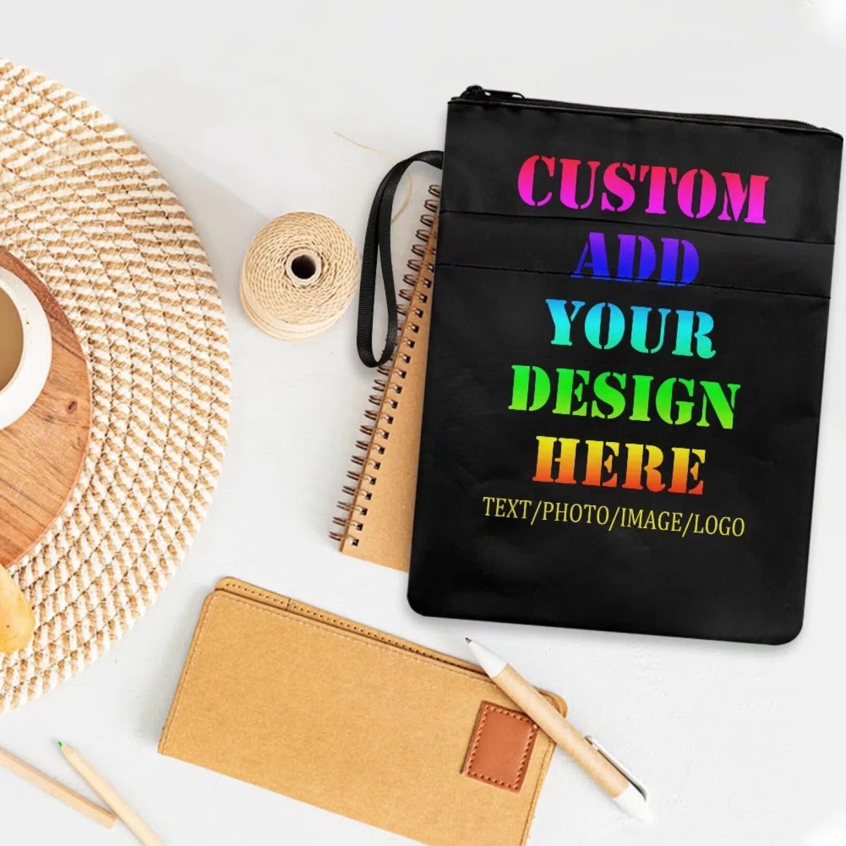 Xoenoiee Funda de libro personalizada para amantes de los libros, funda de libro con cremallera, protector de libros, fundas de libros de tapa blanda, bolsa de almacenamiento para adultos y