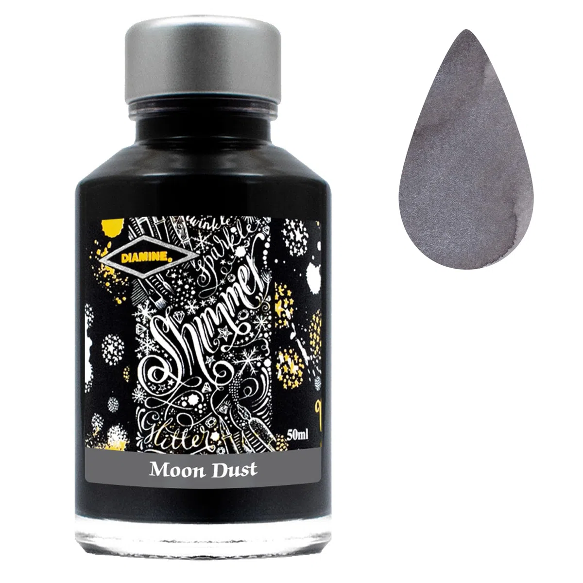Diamine - Reluciente Tinta para estilográfia, Moon Dust 50ml