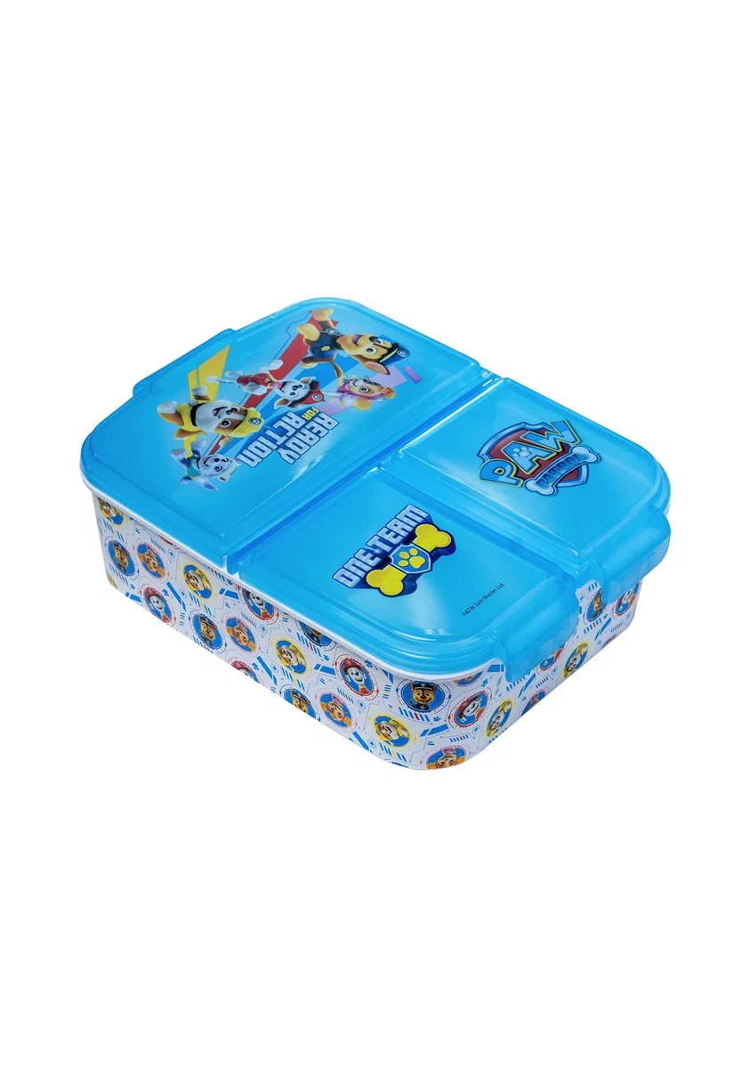 Paw Patrol - La Patrulla Canina caja de almuerzo fiambrera caja de comida para niños con 3 compartimentos separados