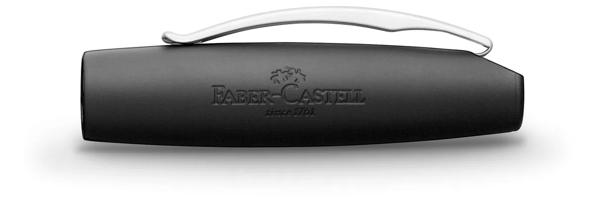 Faber-Castell 148462 - Bolígrafo de bola negro (trazo medio)