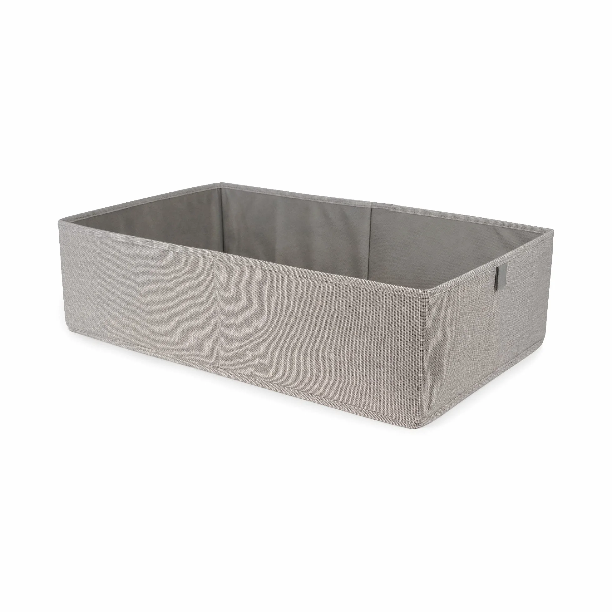 Compactor Cesta Oxford XL, 56x36x16,5 cm, Gris, Tela Oxford y Cartón